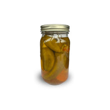 Load image into Gallery viewer, Back Pickled Jalapeño Jar 1 Lt