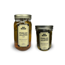 Load image into Gallery viewer, Front Pickled Jalapeño Jar 1 Lt and 500 ml